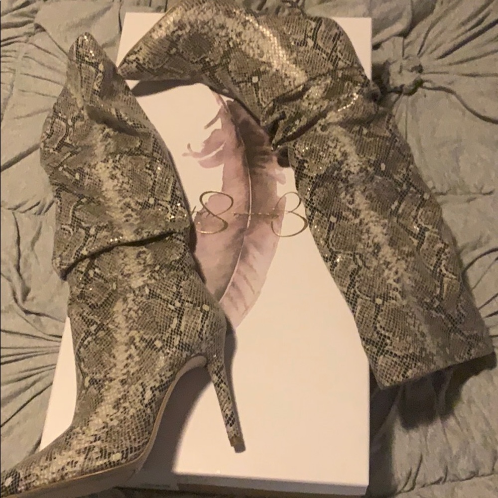 Jessica Simpson Boots, Saferra Size 9 M